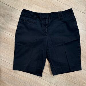 The loft navy Bermuda shorts